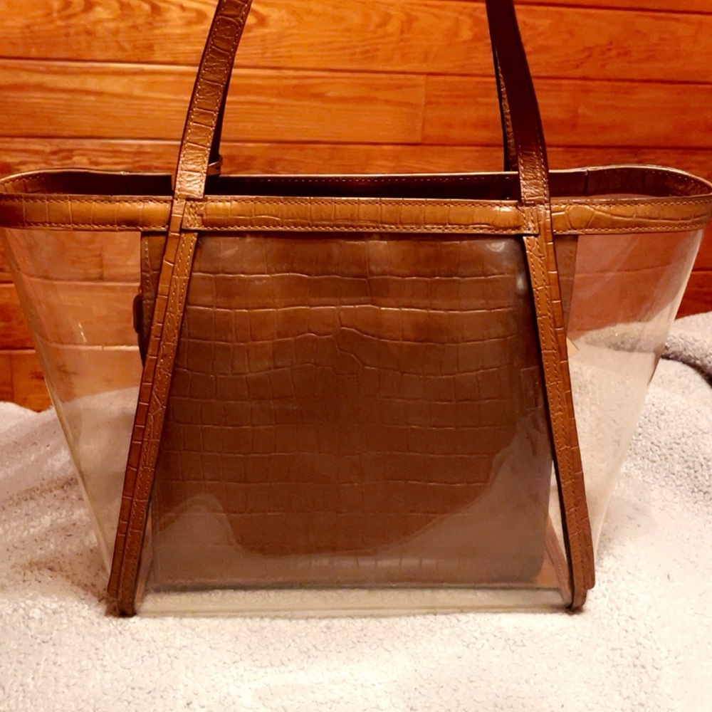 Michael Michael Kors Whitney Large clear tote bag 👜
